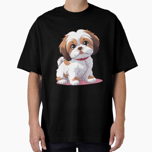 松田ペット×SIIILON】T-shirt / W Shih Tzu | APRIL