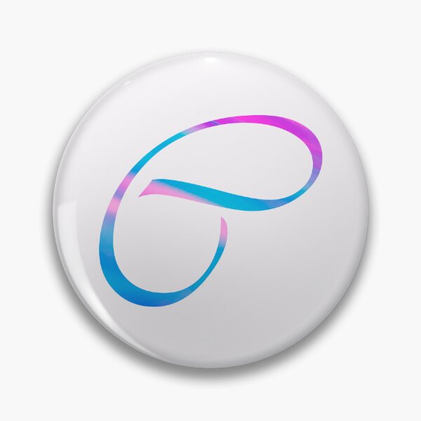 Item preview, Pink and Blue Sways - Monogram Alphabet Letter "C" designed and sold by WD-Artist.