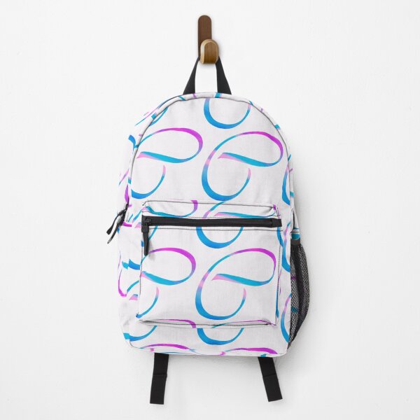 Item preview, Pink and Blue Sways - Monogram Alphabet Letter "C" designed and sold by WD-Artist.