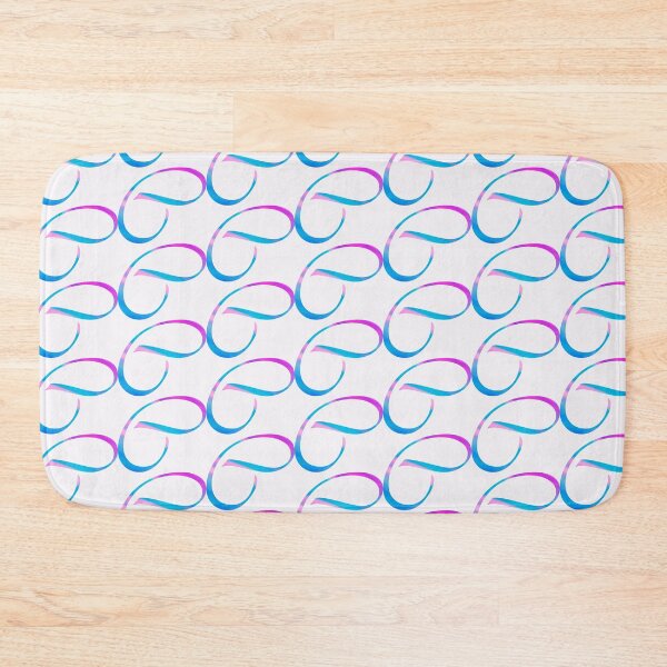Item preview, Pink and Blue Sways - Monogram Alphabet Letter "C" designed and sold by WD-Artist.