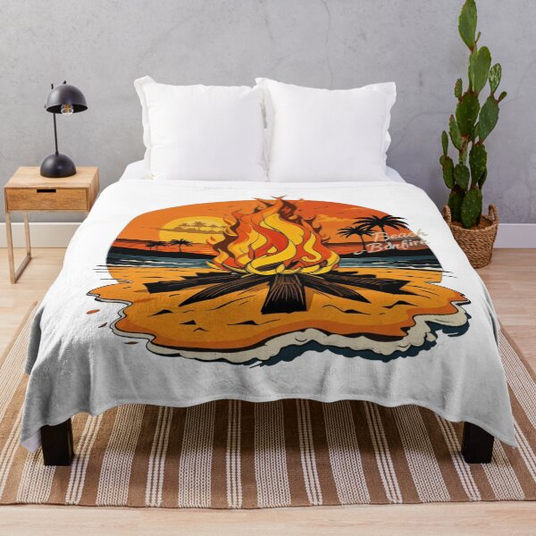Item preview, Tropical Campfire - Serenity and Escape designed and sold by latelierdechris.
