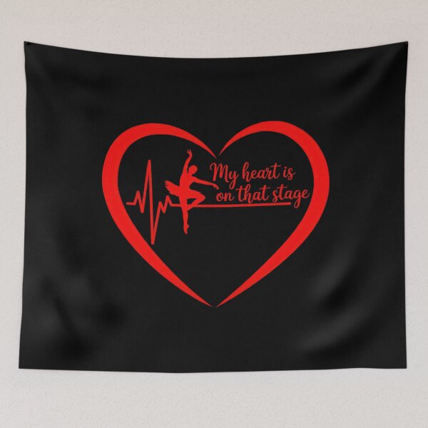 Item preview, My heart is on that stage dance recital designed and sold by TrendWearLab.