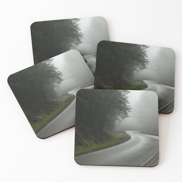 Item preview, Winding Foggy Forest Road designed and sold by darionmh.