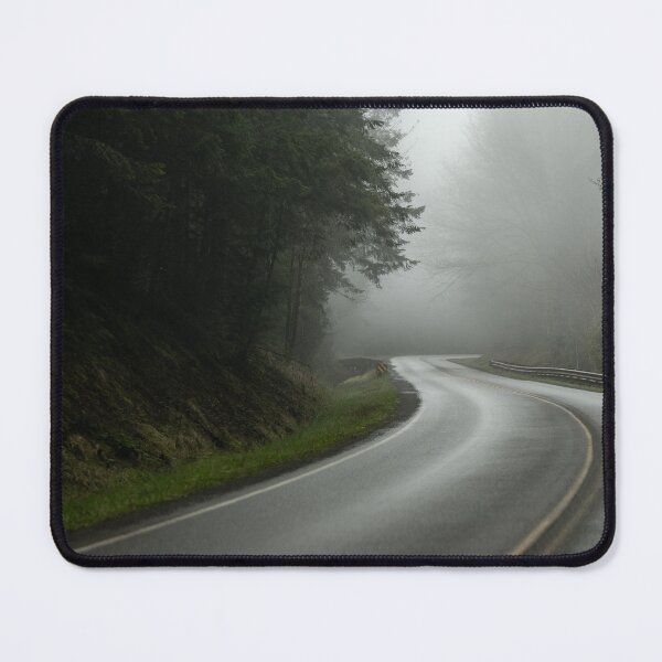 Item preview, Winding Foggy Forest Road designed and sold by darionmh.