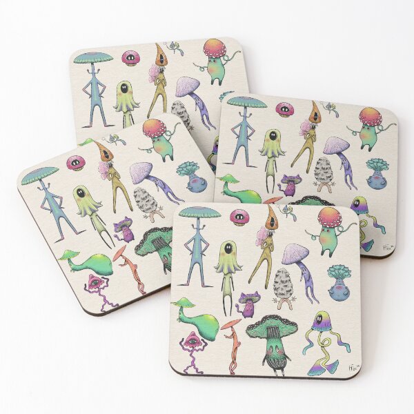 Item preview, Mushroom folk designed and sold by ShropshireFox.