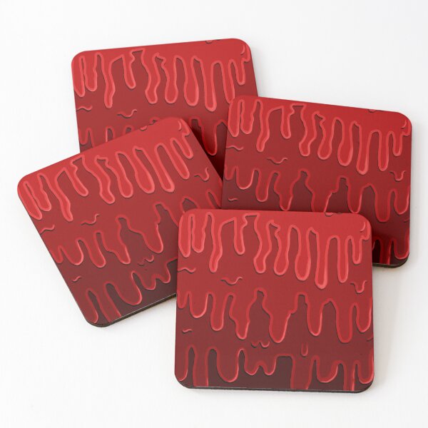 Item preview, Red paint dripping designed and sold by KlauArts.