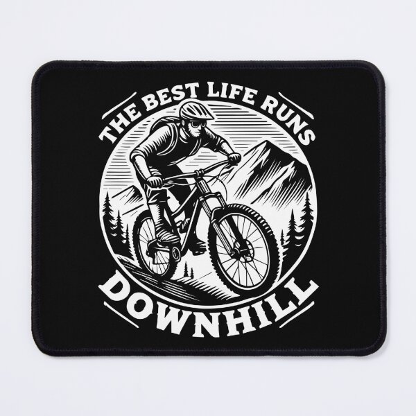 Item preview, Bicycle Adventure Downhill Berg Retro designed and sold by LuminOrb.