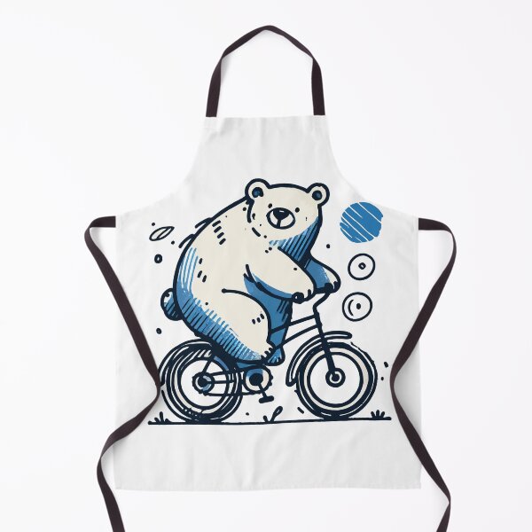 Item preview, Bicycle Bär Illustration For Bicycle Lovers designed and sold by LuminOrb.