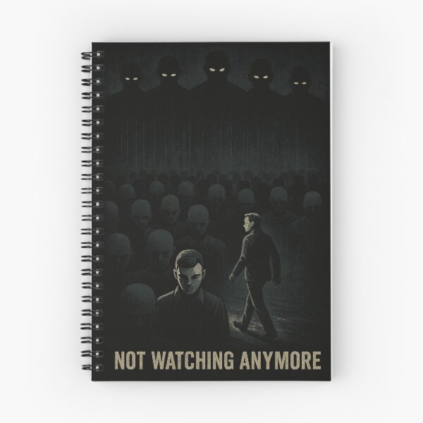 Item preview, NOT WATCHING ANYMORE – Eyes Open, Mind Free designed and sold by SilaShop222.