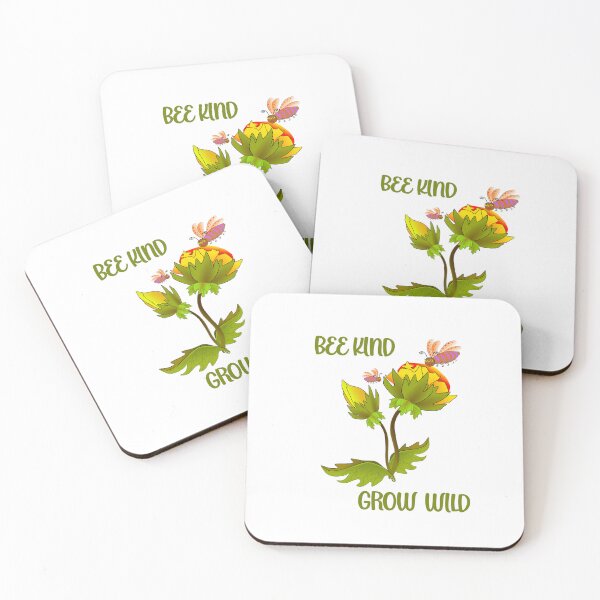 Item preview,  Bee Kind Grow Wild T-Shirt designed and sold by gjen53.