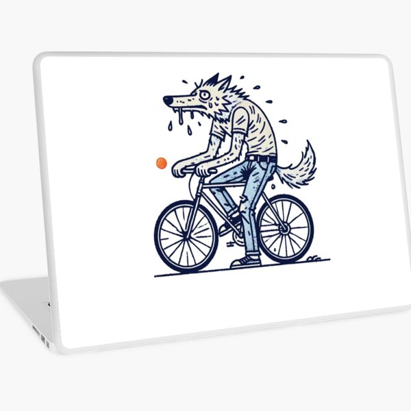 Item preview, Bicycle Wolf On The Bike Adventure designed and sold by LuminOrb.
