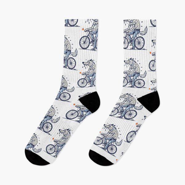 Item preview, Bicycle Wolf On The Bike Adventure designed and sold by LuminOrb.