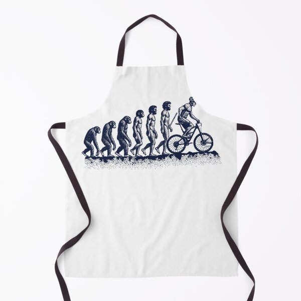 Item preview, Evolution From Ape To Cyclist designed and sold by LuminOrb.