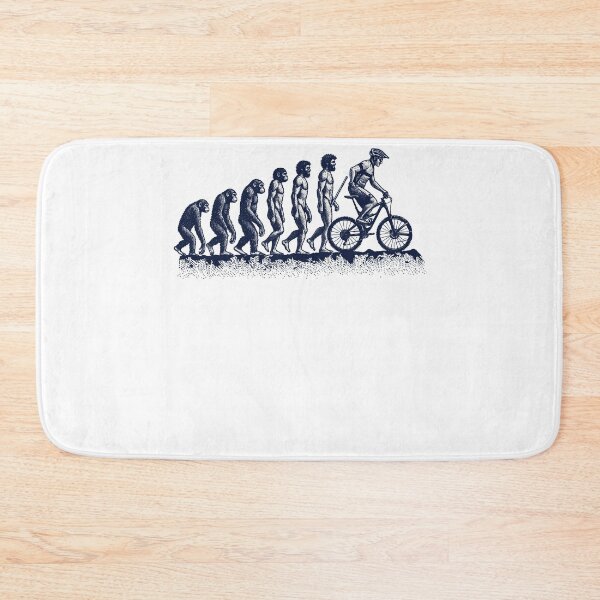 Item preview, Evolution From Ape To Cyclist designed and sold by LuminOrb.