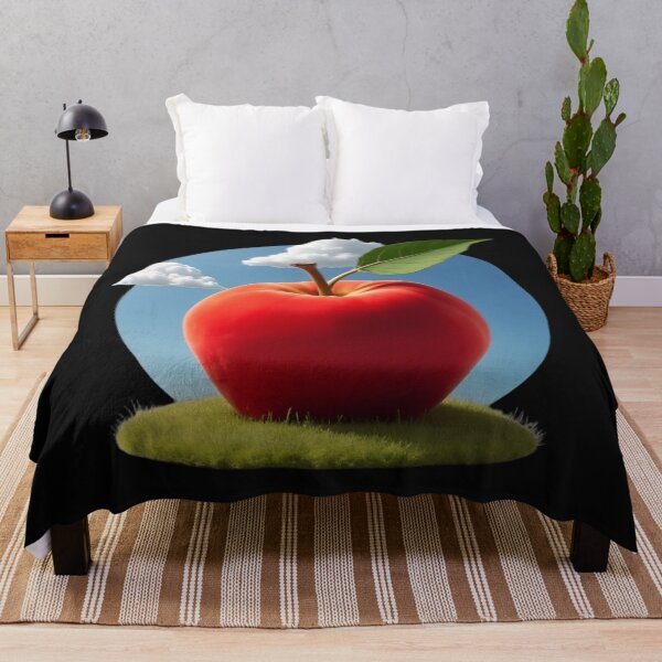 Item preview, Bright Red Apple - Fresh and Natural designed and sold by latelierdechris.