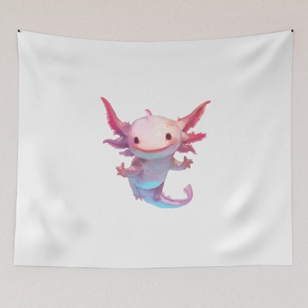 Item preview, Cute happy friend Axolotl designed and sold by PatternFly.