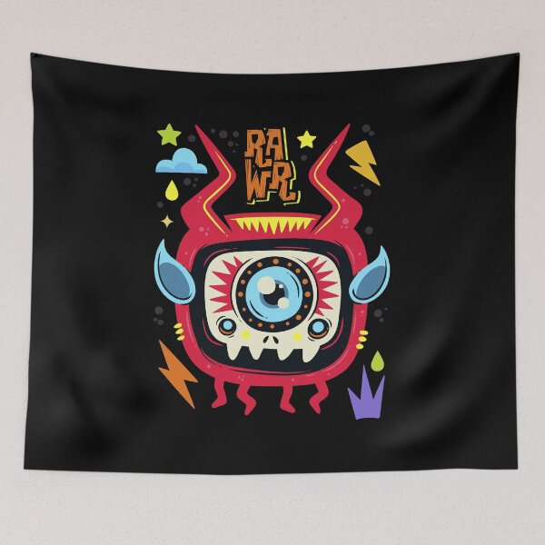 Item preview, Monster TV designed and sold by TodoBonito.