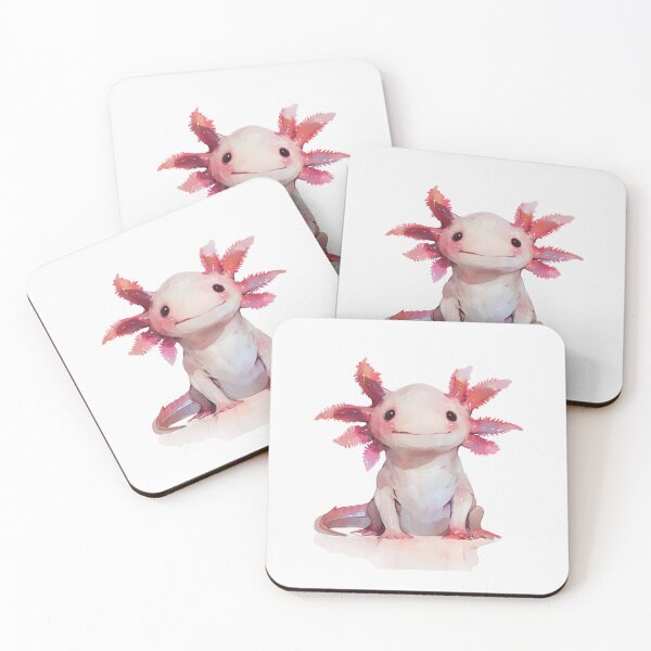 Item preview, Cute happy friend Axolotl designed and sold by PatternFly.