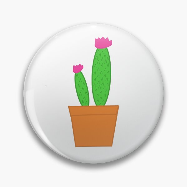 Item preview, Cute cactus with flower in pot designed and sold by RMC42.