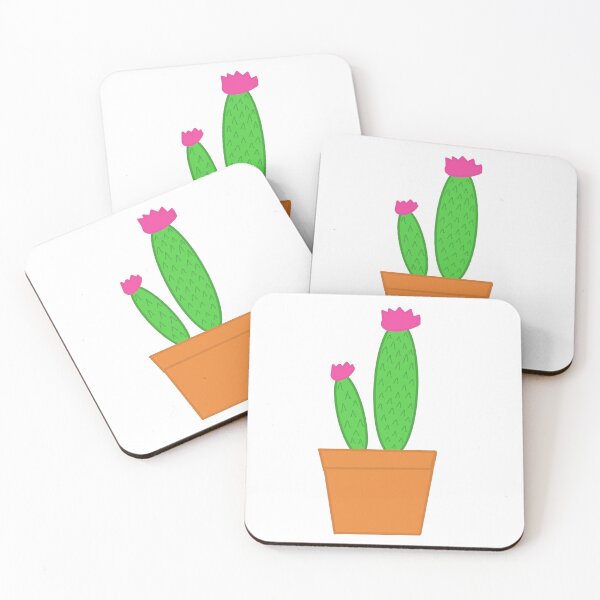 Aperçu de l'œuvre Joli cactus avec fleur en pot créée et vendue par RMC42.