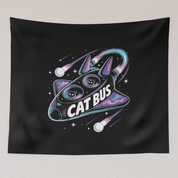 Item preview, Cosmic Nebula Cat Bus designed and sold by SignumShop.