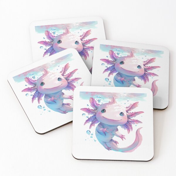 Item preview, Cute happy friend Axolotl designed and sold by PatternFly.