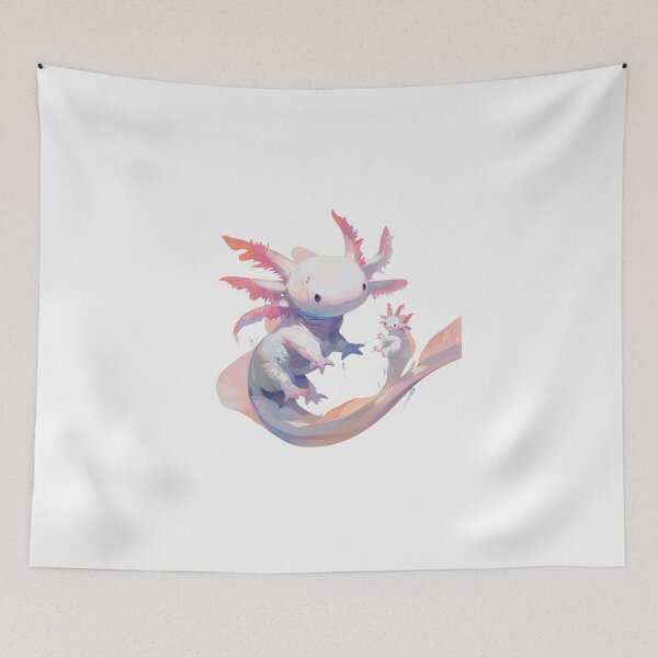 Item preview, Cute happy friend Axolotl designed and sold by PatternFly.