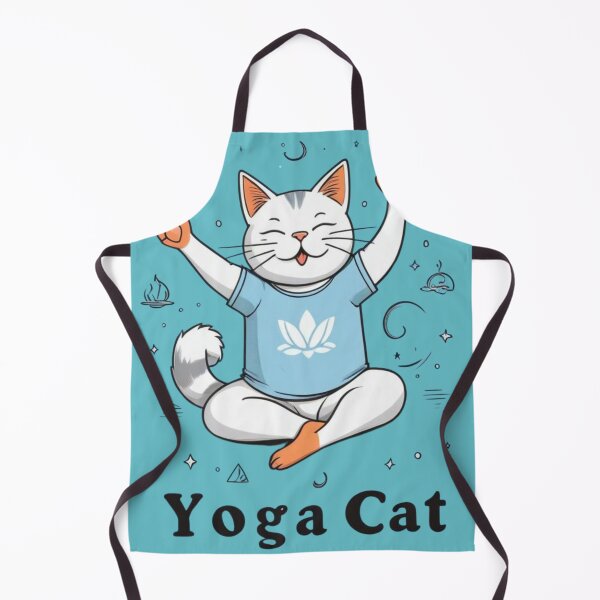 Item preview, YOGA CAT designed and sold by Mannaz Creative Shop.