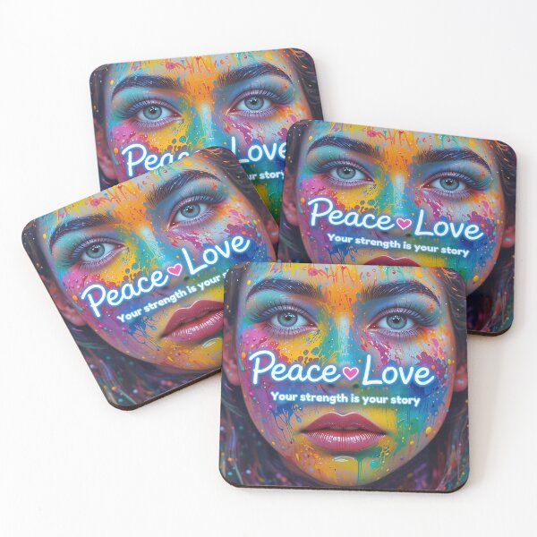 Item preview, Peace Love: Your Strength is your Story designed and sold by FutureReady.