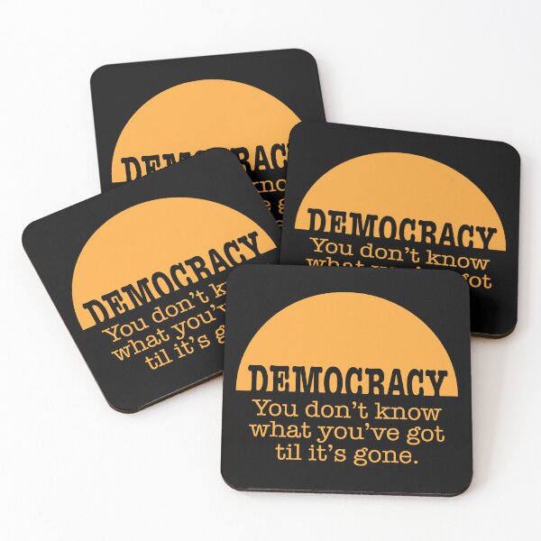 Item preview, Democracy, When It’s Gone designed and sold by Normandie Rainwater.