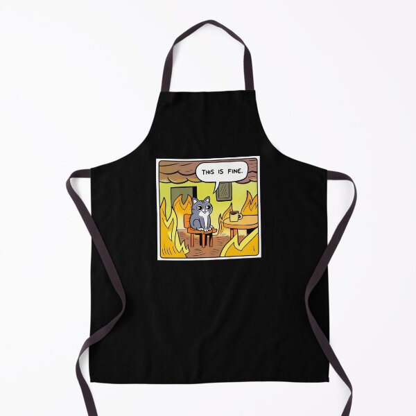 Item preview, This is Fine Meme designed and sold by ArtFactoryAI.