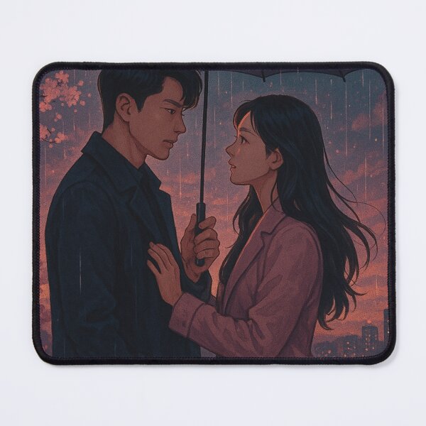 Artikel-Vorschau von City of Hearts – Romantische K-Drama-Silhouette-Kunst, designt und verkauft von KMChronicles.