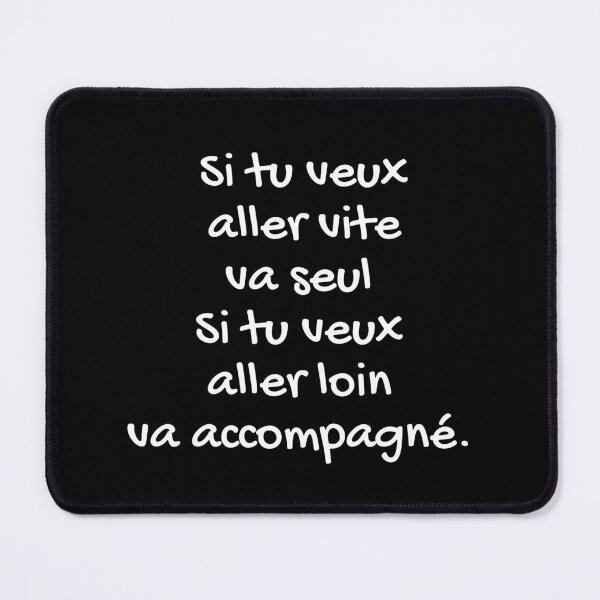Item preview, Quote about life - positive quote in French designed and sold by ZenNature.