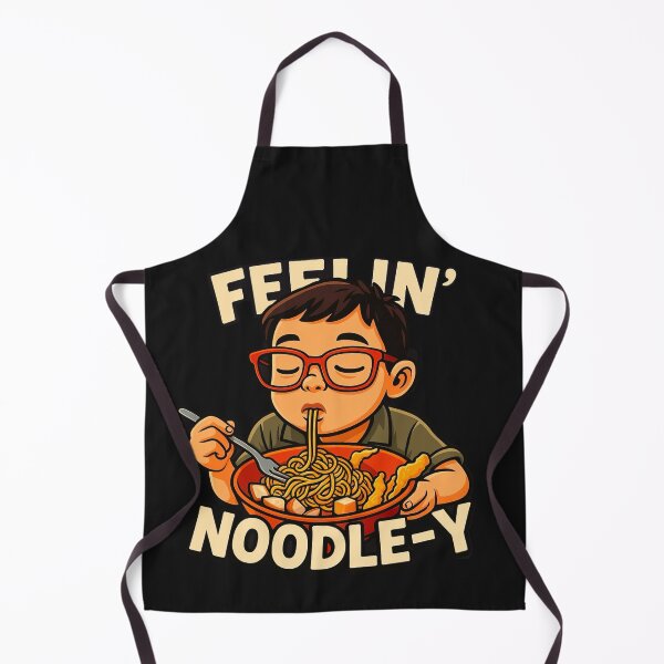 Item preview, Feelin' Noodle-y Cartoon designed and sold by Thaivi Design.