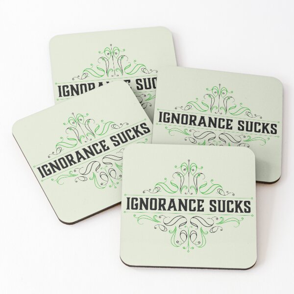 Item preview, Ignorance Sucks designed and sold by Normandie Rainwater.
