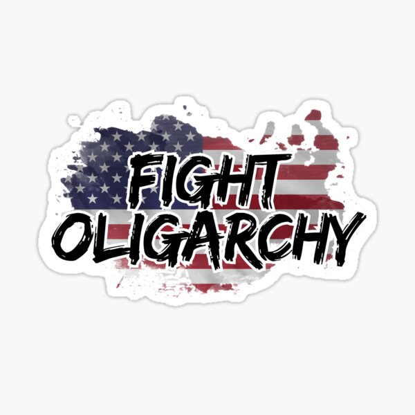 Artikel-Vorschau von Bekämpfe die Oligarchie, designt und verkauft von Red-forever.