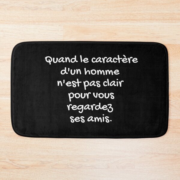 Item preview, Quote about life - positive quote in French designed and sold by ZenNature.