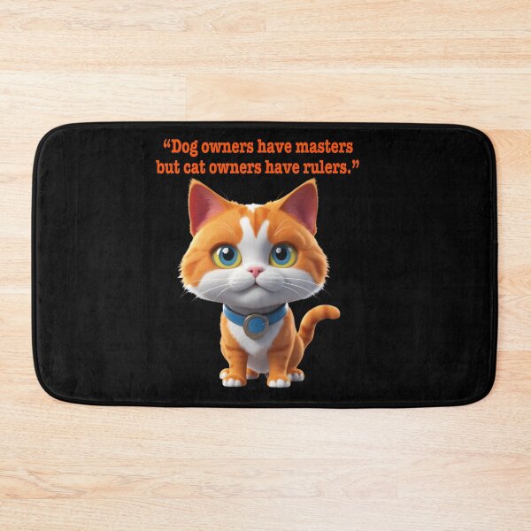 Item preview, Funny Cat Quote Cats Rule, Dogs Obey designed and sold by Life is cat.