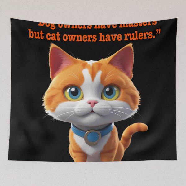 Item preview, Funny Cat Quote Cats Rule, Dogs Obey designed and sold by Life is cat.