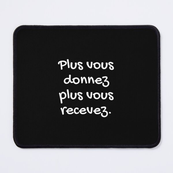 Item preview, Quote about life - positive quote in French designed and sold by ZenNature.