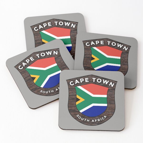 Artikelvorschau, Kapstadt, Südafrika, Emblem, Flagge entworfen und verkauft von World Designs.