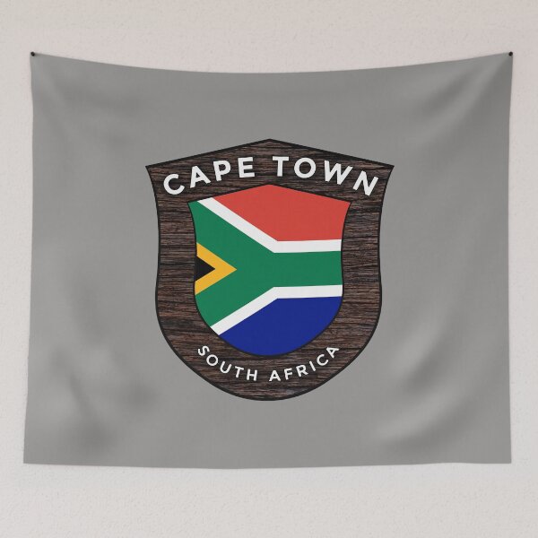 Item preview, Cape Town South Africa Emblem Flag designed and sold by World Designs.
