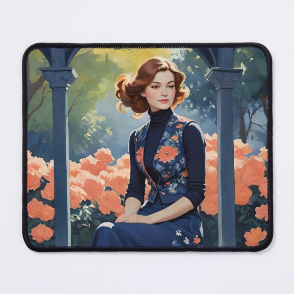 Item preview, Coral Peony Garden designed and sold by lizaburch.