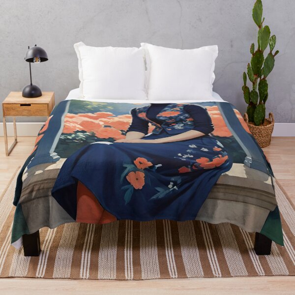 Item preview, Coral Peony Garden designed and sold by lizaburch.