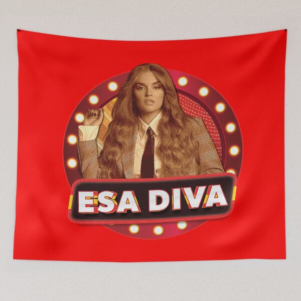 Item preview, Esa Diva - Melody - Eurovision Spain - Eurovision 2025, ESC2025, Eurovision Song Contest 2025, Basel designed and sold by Vision-Tees.
