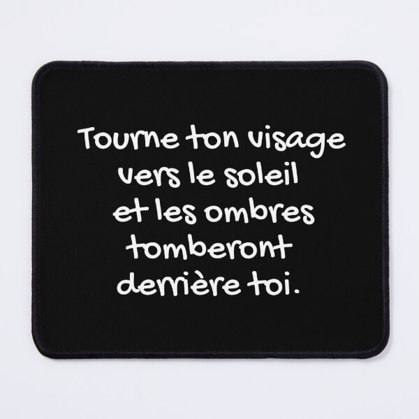 Item preview, Quote about life - positive quote in French designed and sold by ZenNature.