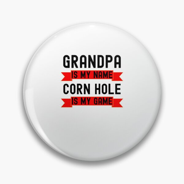 Item preview, Grandpa is my name Corn Hole is my game funny Corn Hole designed and sold by snowry.