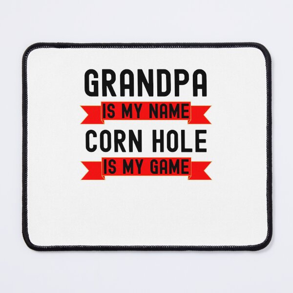 Item preview, Grandpa is my name Corn Hole is my game funny Corn Hole designed and sold by snowry.
