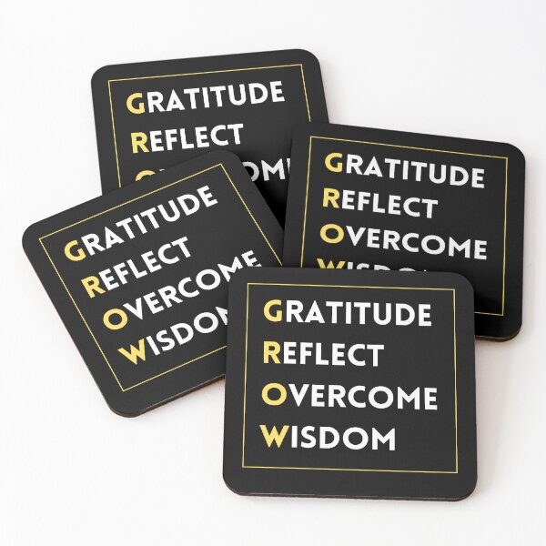Aperçu de l'œuvre Acronyme GROW créée et vendue par ElevateandEmbark.