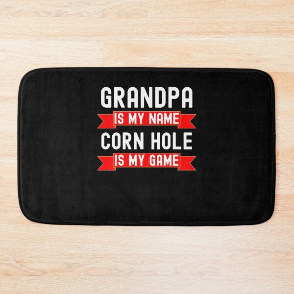 Item preview, Grandpa is my name Corn Hole is my game funny Corn Hole designed and sold by snowry.